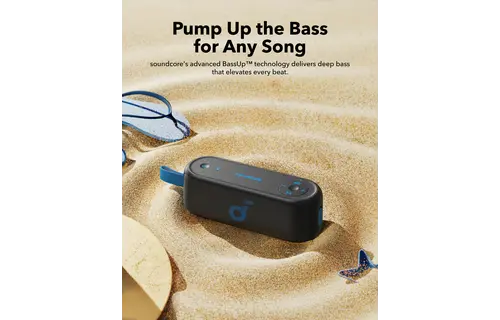 Souncore by Anker Select 3 16W Powerful Stereo Sound Speaker With 20H Playtime - Black