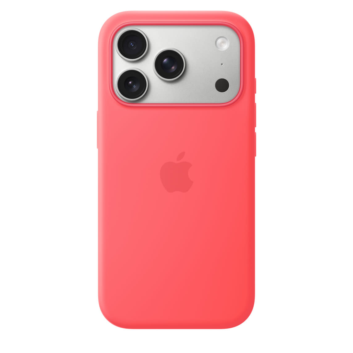 Apple iPhone 17 Pro Silicone Case with MagSafe - Bright Guava