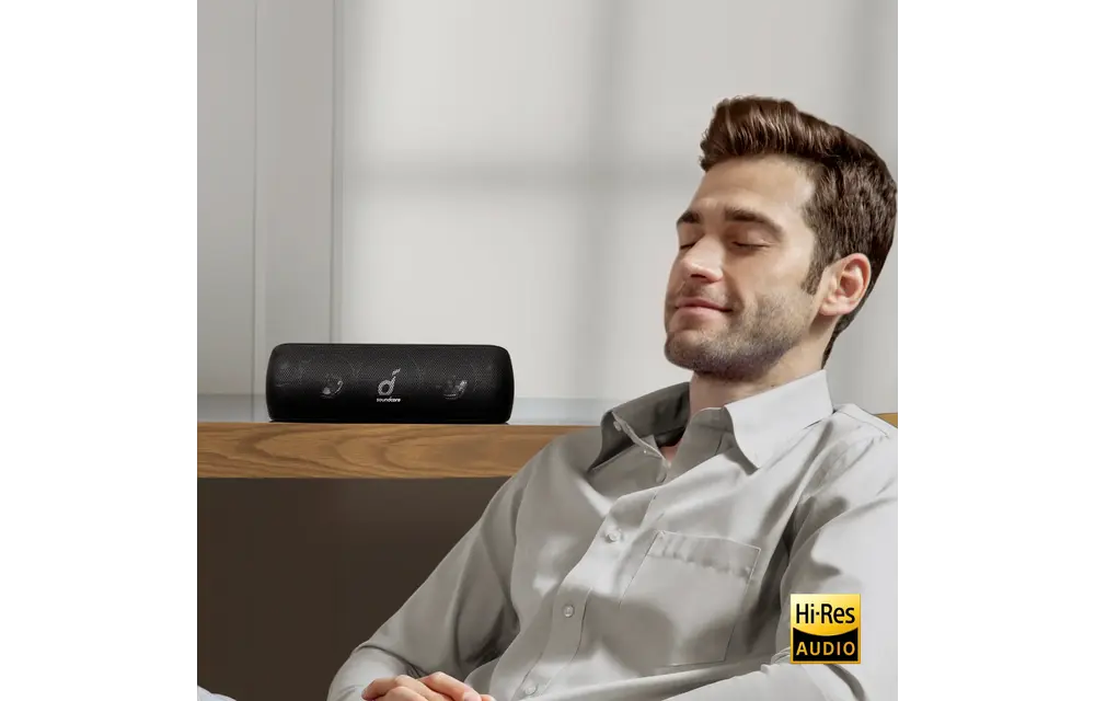 Soundcore by Anker Motion+ Wireless HiFi Portable Speaker With 12H Playtime - Black