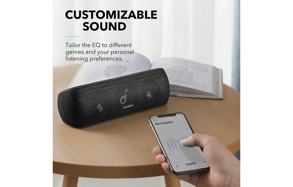 Soundcore by Anker Motion+ Wireless HiFi Portable Speaker With 12H Playtime - Black