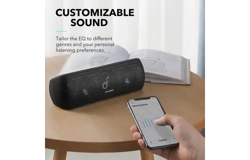 Soundcore by Anker Motion+ Wireless HiFi Portable Speaker With 12H Playtime - Black