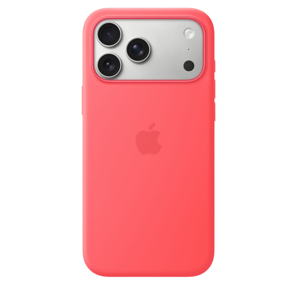 Apple iPhone 17 Pro Max Silicone Case with MagSafe - Bright Guava