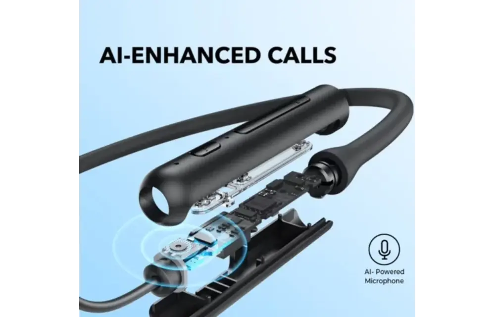 Soundcore by Anker Life U2i Wireless Headphones 24H Playtime - Black