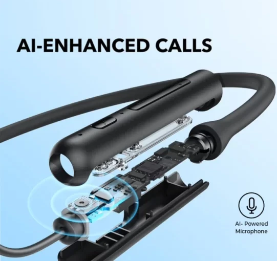 Soundcore by Anker Life U2i Wireless Headphones 24H Playtime - Black