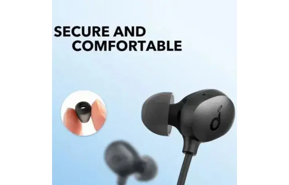 Soundcore by Anker Life U2i Wireless Headphones 24H Playtime - Black
