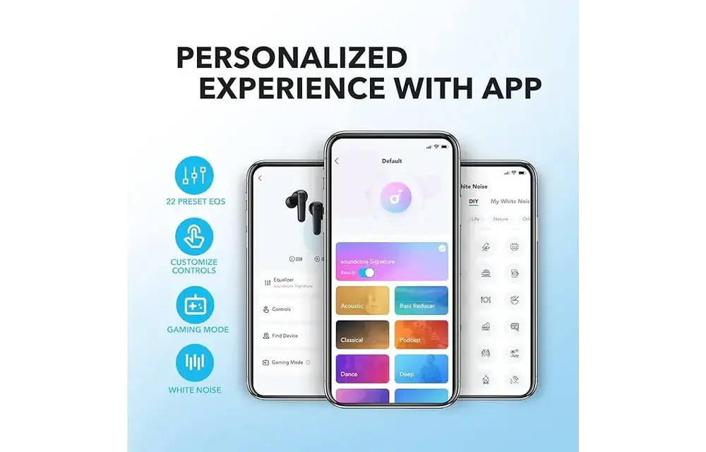 Soundcore by Anker R50i Wireless Waterproof Earbuds With 30H Playtime - Black