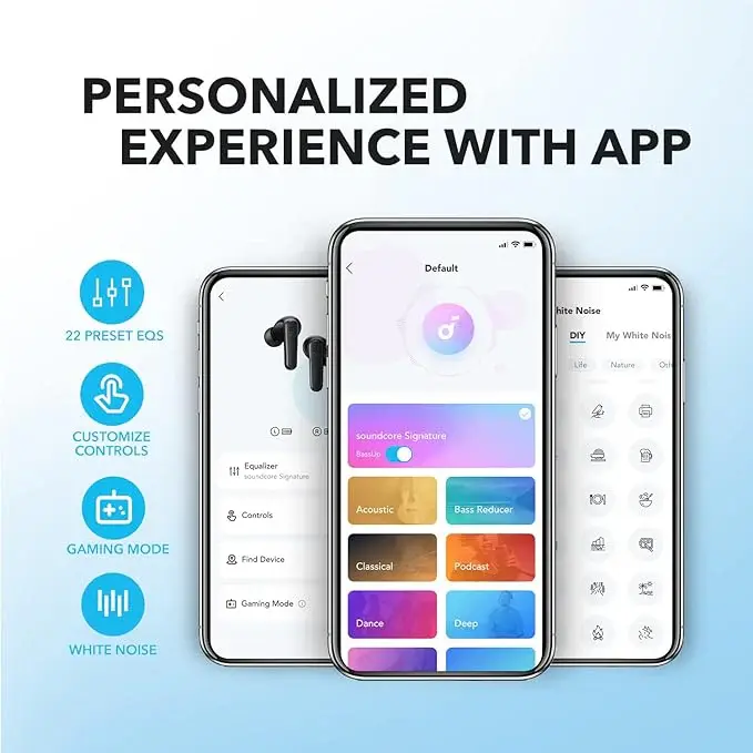 Soundcore by Anker R50i Wireless Waterproof Earbuds With 30H Playtime - Black