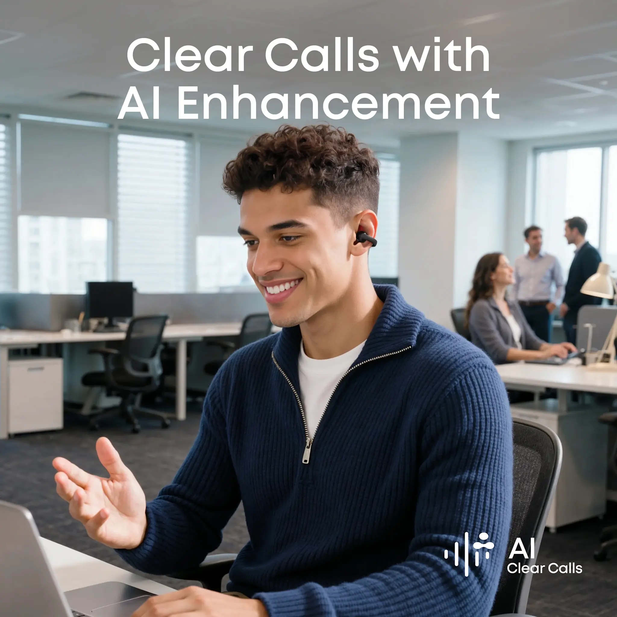 Soundcore by Anker C50i Ear Clip On Earbuds - Black