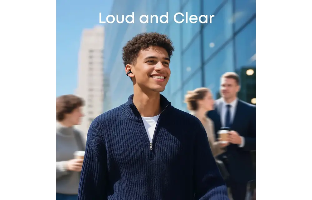 Soundcore by Anker C50i Ear Clip On Earbuds - Black