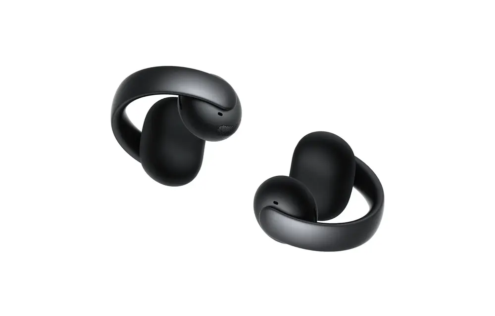 Soundcore by Anker AeroClip Open Ear Clip With Ai Clear Calls - Black
