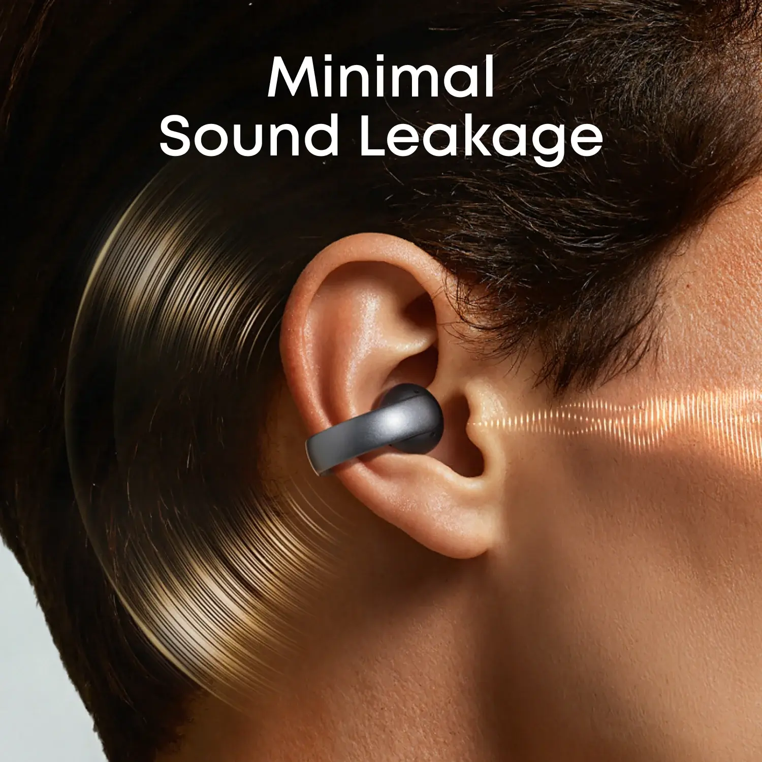 Soundcore by Anker AeroClip Open Ear Clip With Ai Clear Calls - Black