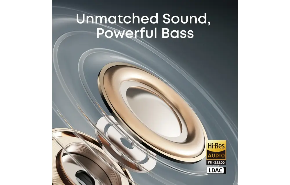 Soundcore by Anker AeroClip Open Ear Clip With Ai Clear Calls - Black