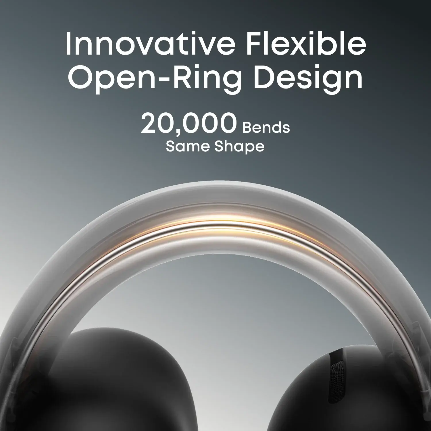 Soundcore by Anker AeroClip Open Ear Clip With Ai Clear Calls - Black