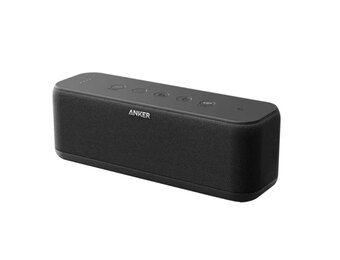 Anker Soundcore Boost Waterproof  Bluetooth Speaker with 12H Playtime - Black