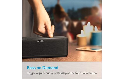 Anker Soundcore Boost Waterproof  Bluetooth Speaker with 12H Playtime - Black