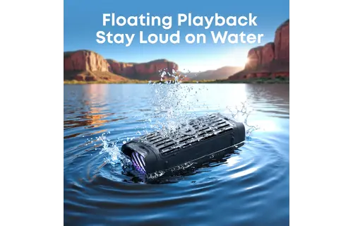 Soundcore by Anker Boom 3i Floatable Water Resistant Speaker With 16H Playtime - Black