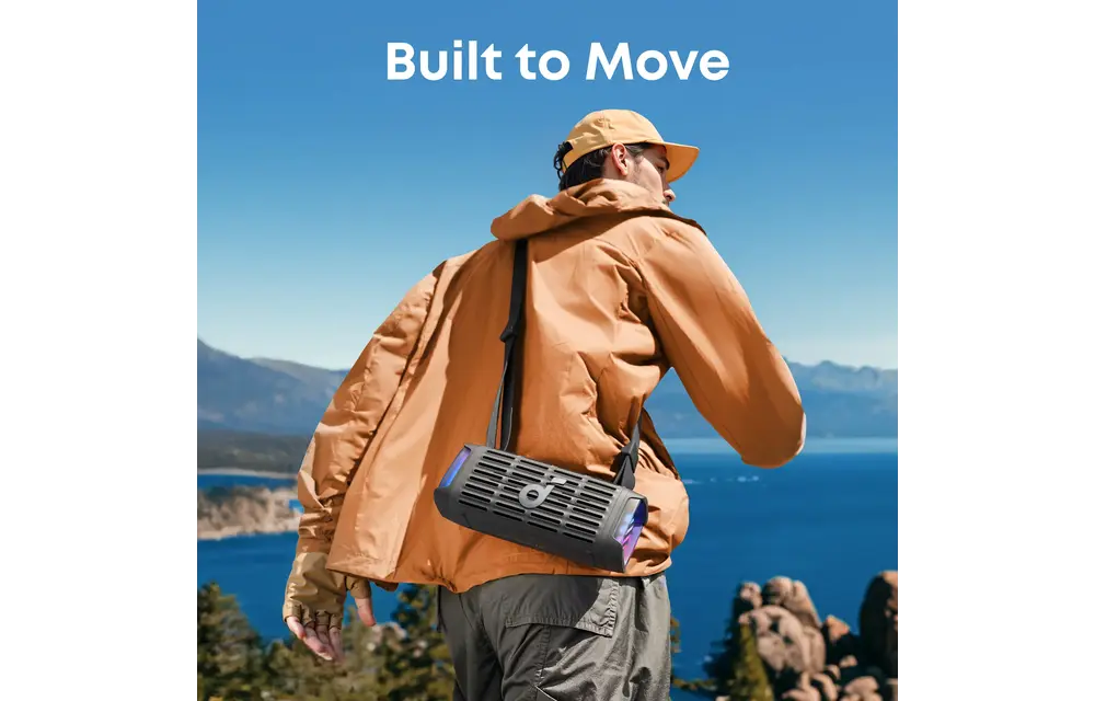 Soundcore by Anker Boom 3i Floatable Water Resistant Speaker With 16H Playtime - Black