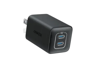 Anker 523 Compact 2 Device Charger Nano 3, 47W USB C - Black