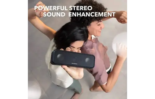 Soundcore by Anker Select2 Portable Waterproof Speaker With 20H Playtime - Black