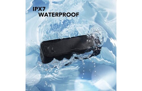 Soundcore by Anker Select2 Portable Waterproof Speaker With 20H Playtime - Black