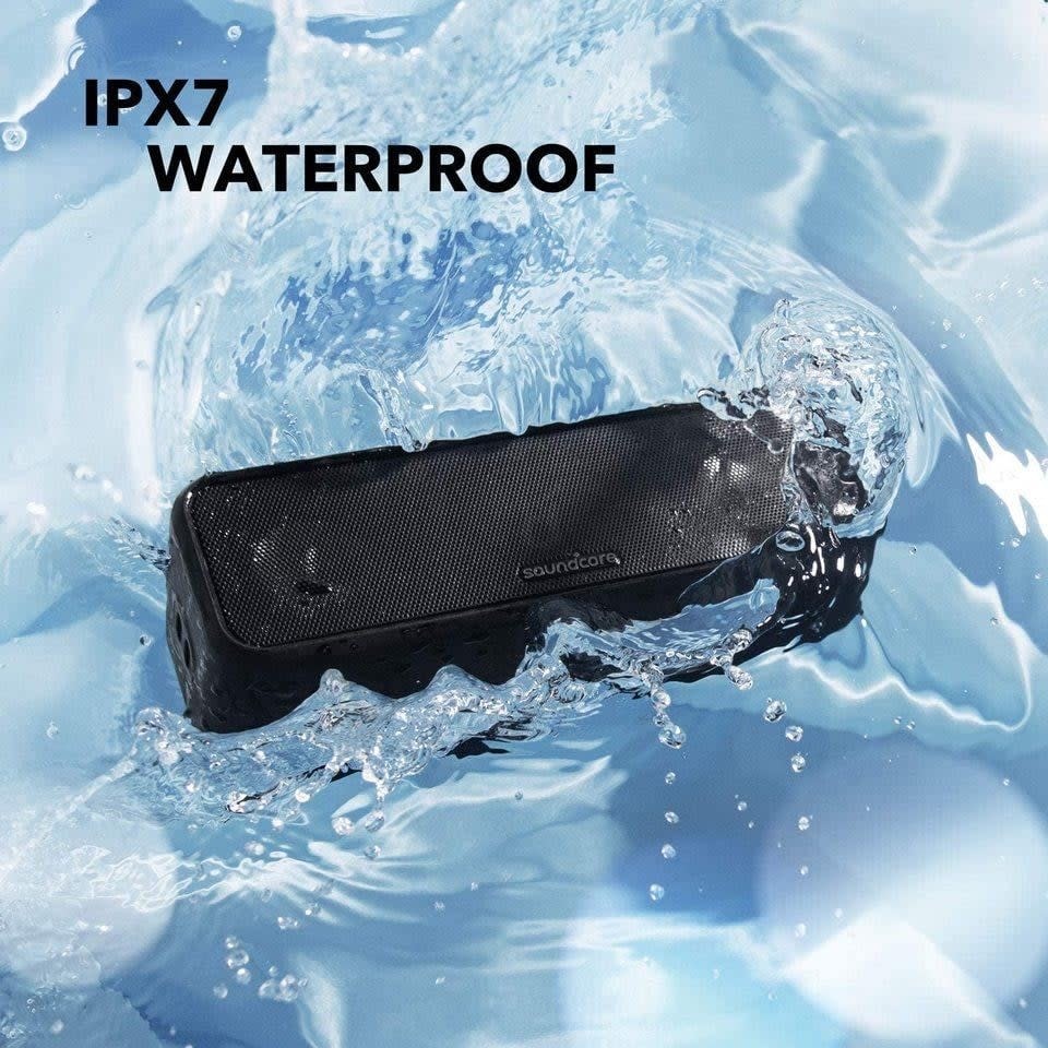 Soundcore by Anker Select2 Portable Waterproof Speaker With 20H Playtime - Black