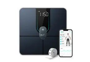eufy by Anker Smart Scale P2 Pro WiFi Enabled With Bluetooth - Black