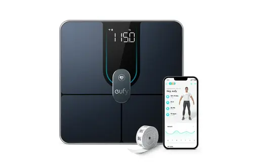 eufy by Anker Smart Scale P2 Pro WiFi Enabled With Bluetooth - Black