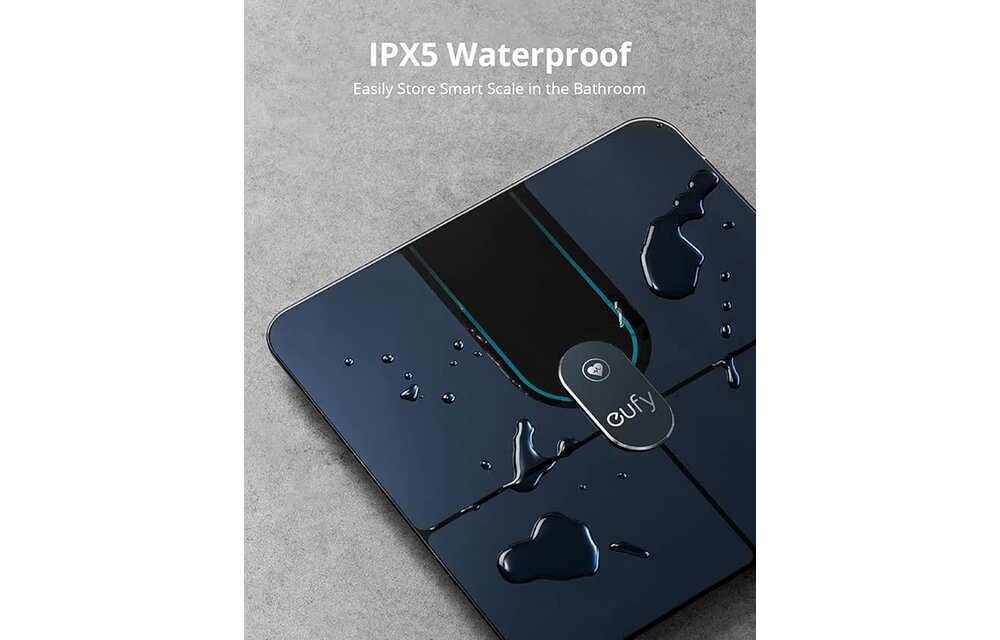 eufy by Anker Smart Scale P2 Pro WiFi Enabled With Bluetooth - Black