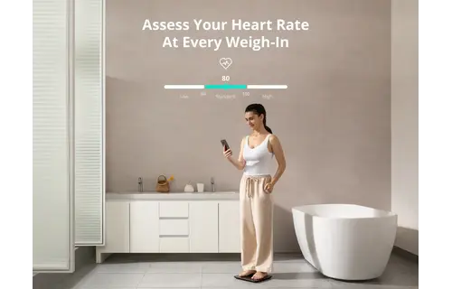 eufy by Anker Smart Scale P2 Pro WiFi Enabled With Bluetooth - Black