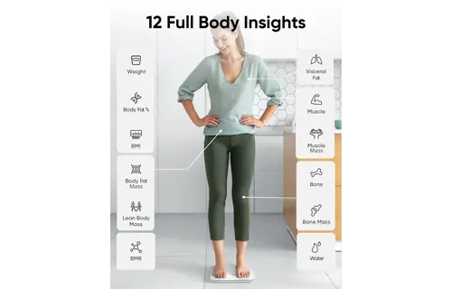 eufy by Anker Smart Scale A1 With Bluetooth - White