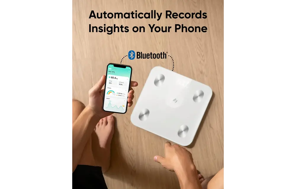 eufy by Anker Smart Scale A1 With Bluetooth - White