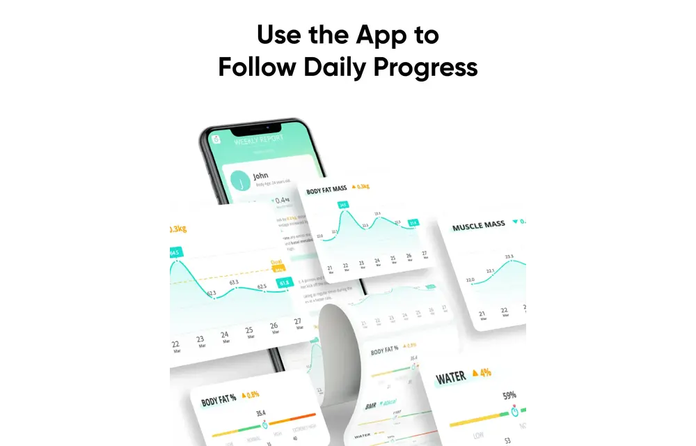 eufy by Anker Smart Scale A1 With Bluetooth - White