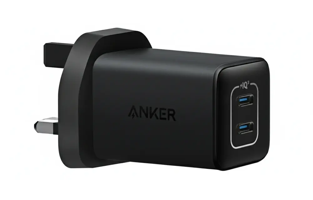 Anker 523 Compact 2 Device Charger Nano 3, 47W USB C - Black