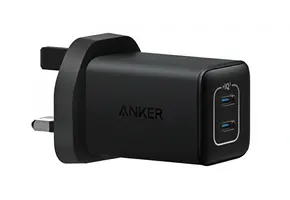 Anker 523 Compact 2 Device Charger Nano 3, 47W USB C - Black