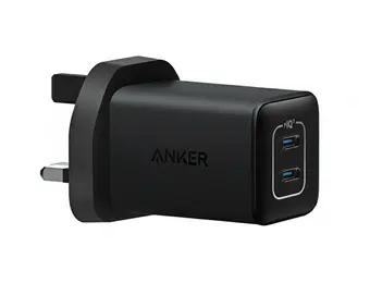 Anker 523 Compact 2 Device Charger Nano 3, 47W USB C - Black