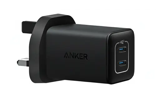 Anker 523 Compact 2 Device Charger Nano 3, 47W USB C - Black