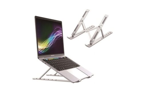 Wiwu S400 Adjustable Laptop Stand Silver