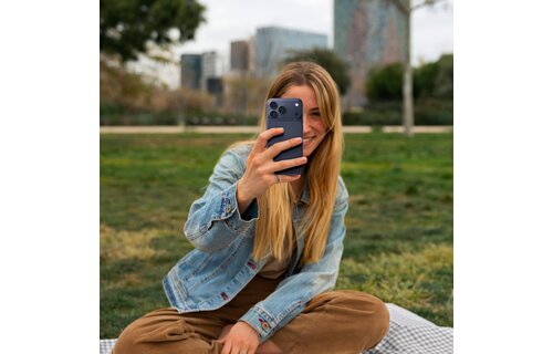 Levelo Trio Pro 2 in 1 Detachable Camera Lens Protector for iPhone 17 Pro - Orange