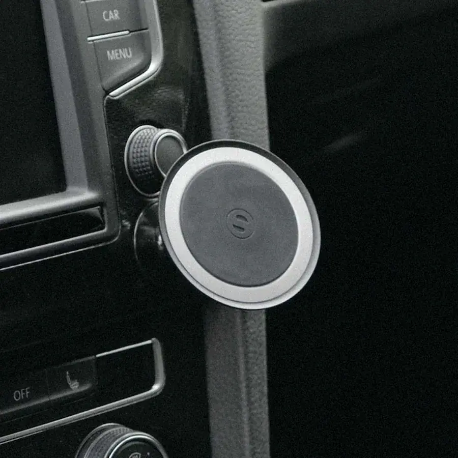 Ohsnap SnapCar Adhesive Assisted 3m Sticker MagSafe Car Mount 360D - Black