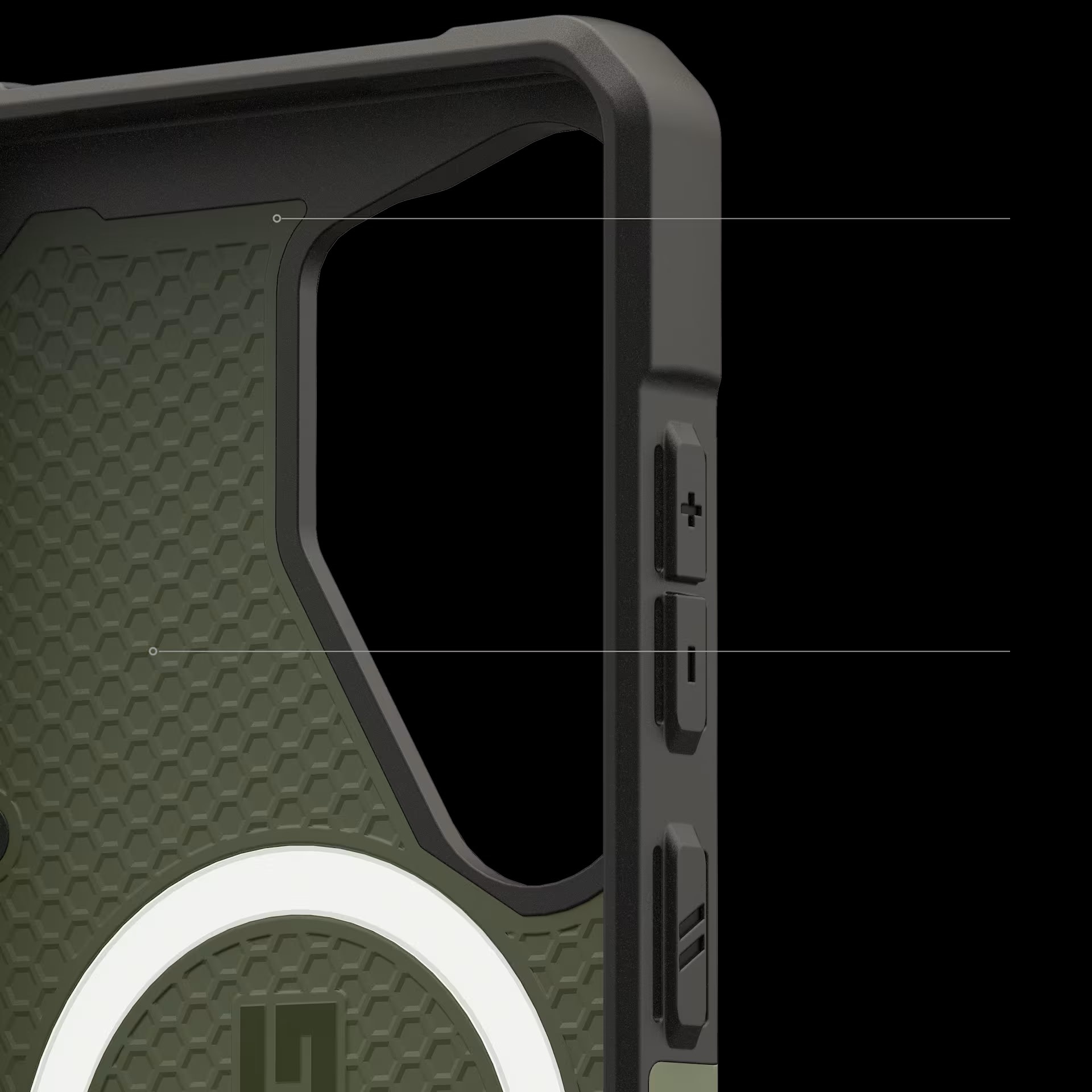 UAG Pathfinder Case with MagSafe for Samsung Galaxy S26 Ultra - Olive Drab