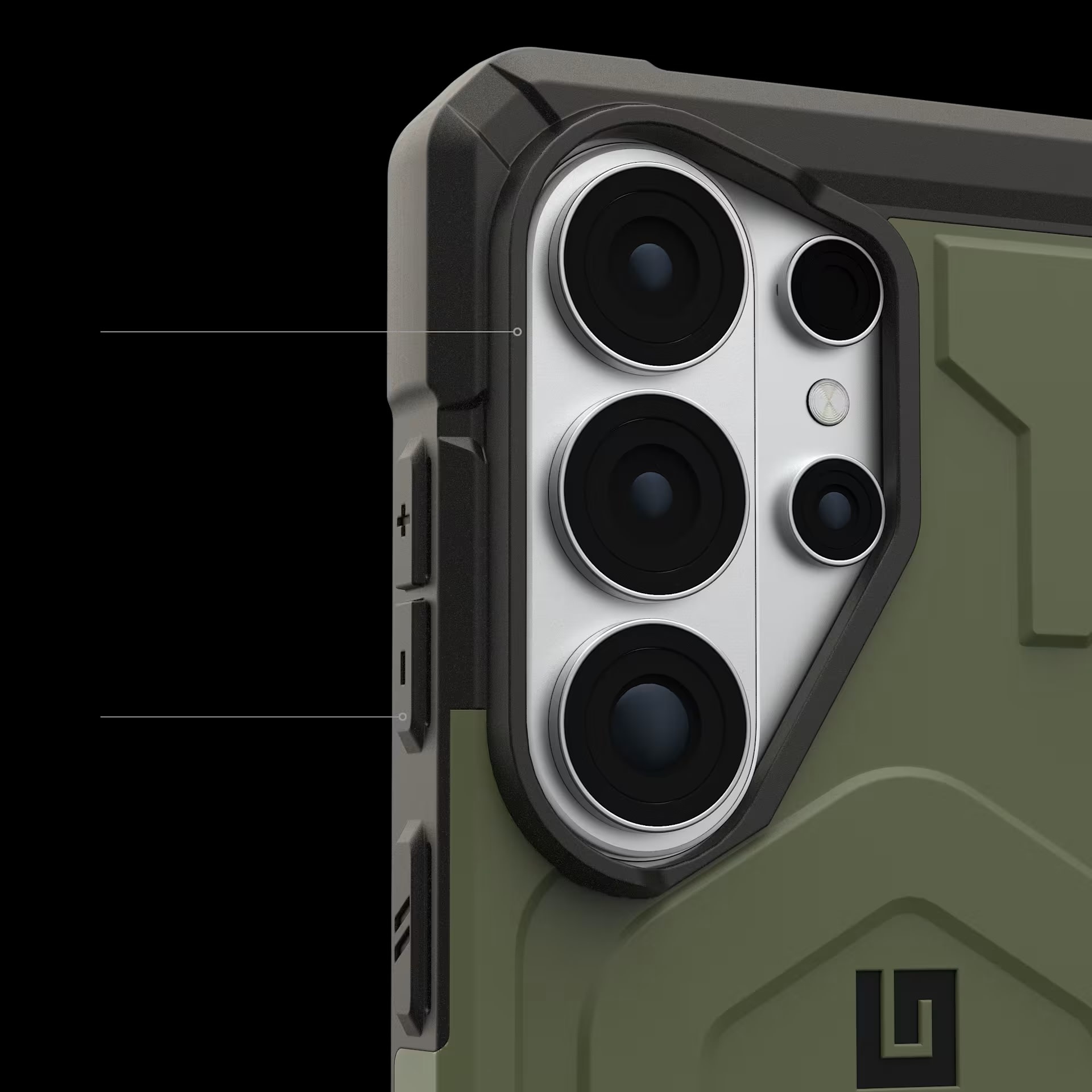 UAG Pathfinder Case with MagSafe for Samsung Galaxy S26 Ultra - Olive Drab