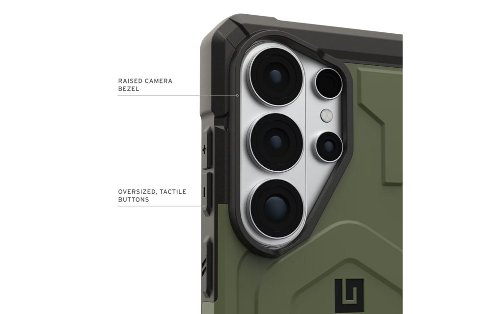 UAG Pathfinder Case with Magnet for Samsung Galaxy S26 Ultra - Olive Drab