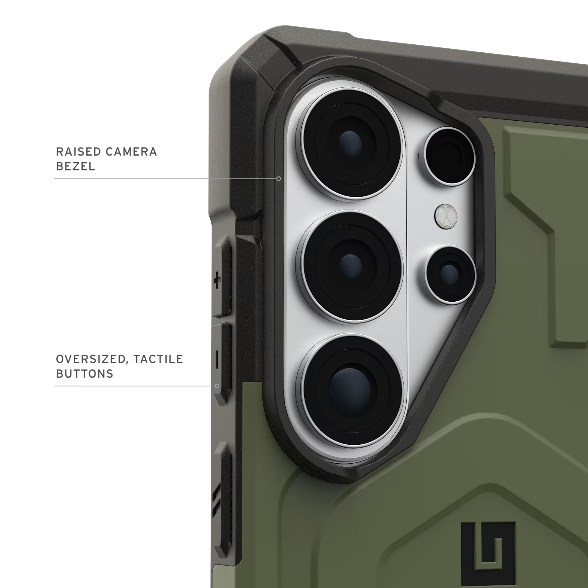 UAG Pathfinder Case with Magnet for Samsung Galaxy S26 Ultra - Olive Drab