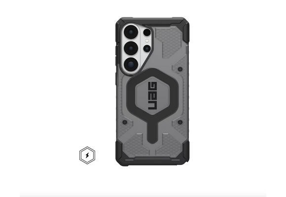 UAG Pathfinder Clear Case with MagSafe for Samsung Galaxy S26 Ultra - Ash and Black