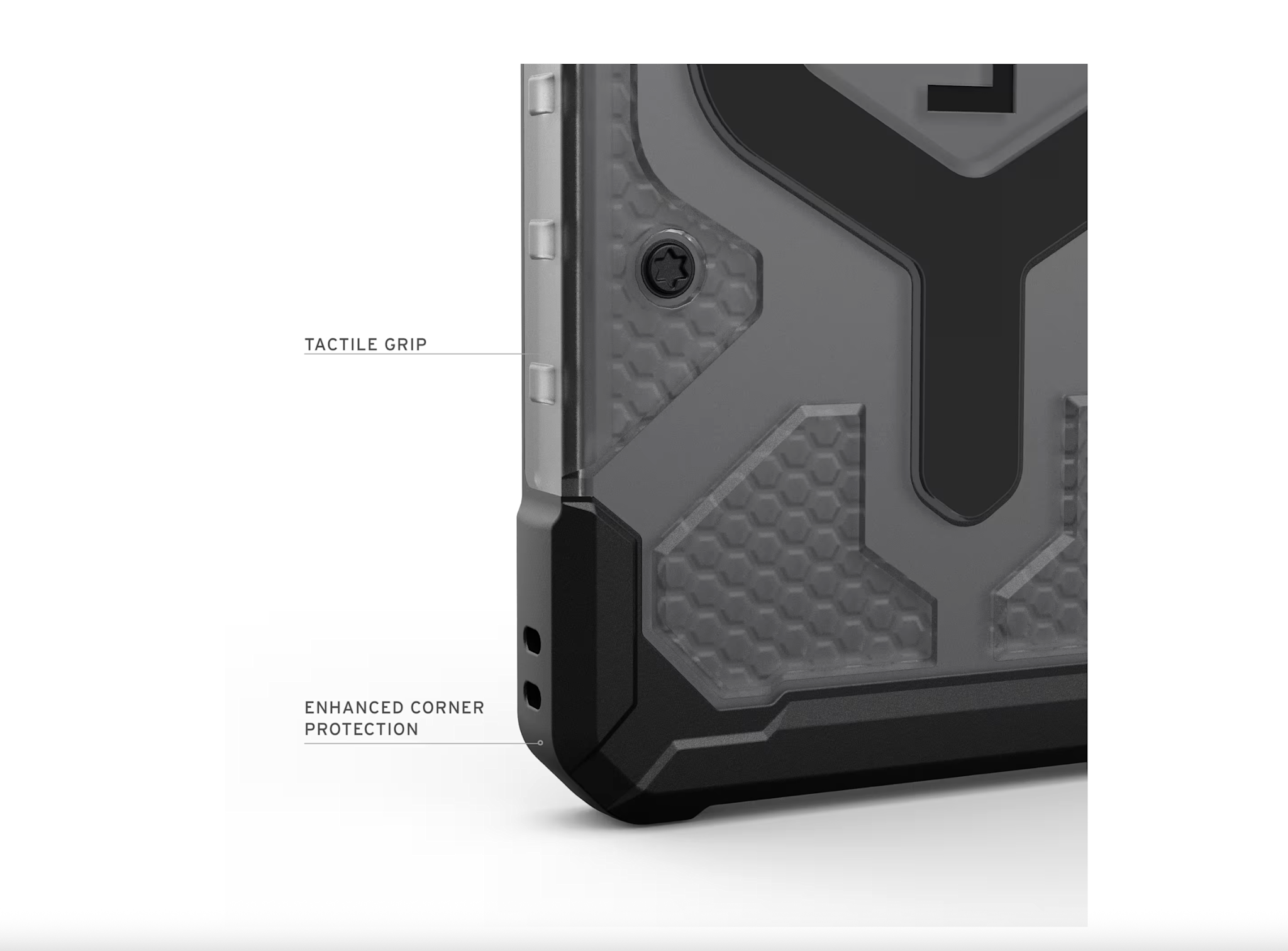 UAG Pathfinder Clear Case with Magnet for Samsung Galaxy S26 Ultra - Ash and Black