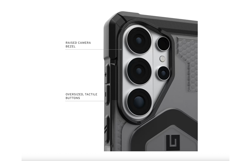 UAG Pathfinder Clear Case with Magnet for Samsung Galaxy S26 Ultra - Ash and Black