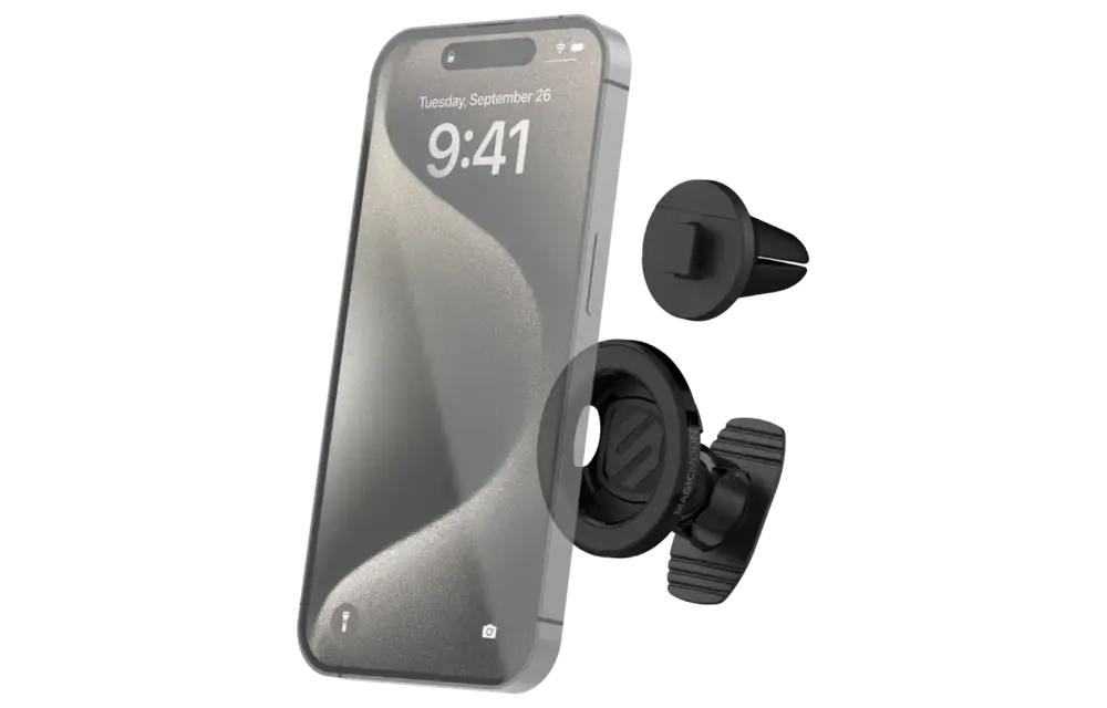 Scosche MagicMount MagSafe Dash/Vent Magnetic Phone Mount - Black