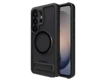 ZAGG Rainier Snap Case with Kickstand for Samsung Galaxy S26 Ultra - Smoke Black