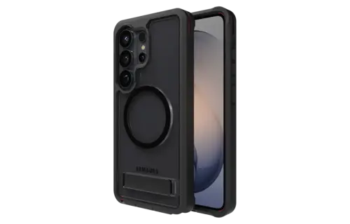 ZAGG Rainier Snap Case with Kickstand for Samsung Galaxy S26 Ultra - Smoke Black