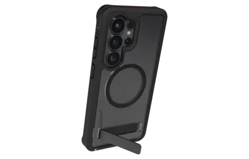 ZAGG Rainier Snap Case with Kickstand for Samsung Galaxy S26 Ultra - Smoke Black
